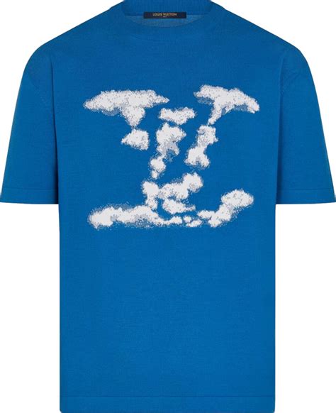 blue cloud louis vuitton|Louis Vuitton cloud tee.